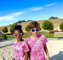 Load image into Gallery viewer, Girls' Pink Sherbert Dreamer Tie- Dye